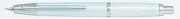 Pilot Fountain Pen Capless Decimo, Pearl White Body, F-Nib