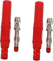 TIDTALEO Safety Banana Plugs 4mm Copper Plugs Plastic Shell High Conductivity Versatile for DIY Wiring Electronics