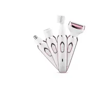 4 in 1 Electric Women Epilator Bikini Body Armpit Electric USB Rechargeable Hair Removal Trimmer Quick Safe Hair Removal Shaver