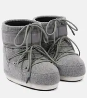 [Moon Boot] Moon Boot Icon Low snow boots UK 8 grey