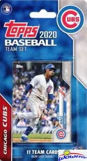 Chicago Cubs 2020 Topps Limited Edition 17 Card Team Set- Kris Bryant,Rizzo,Baez