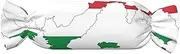 GaxfjRu Italian Flag Map print Men's Crewneck Sweater Soft Casual Sweaters for Men Classic Loose Fit Pullover Sweaters