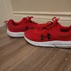 Size 11.5 - Under Armour Charged Assert 10 Red Black
