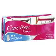 Carefree Tampon Flexi Regular 16 Pack