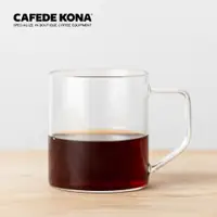 在飛比找ETMall東森購物網優惠-CAFEDE KONA 咖啡杯 透明喝咖啡杯子 水杯 茶杯玻