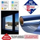 50x300cm Self-Adhesive One Way Mirror Reflective Window Tint Film Glass UV Block