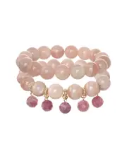 Rachel Reinhardt Gemstone Crystal Stretch Bracelet