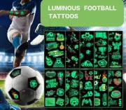 10pcs Luminous Kids Temporary tattoos Football tattoos Man tattoos