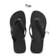 havaianas Top 原創經典系列 黑色 (男女尺寸) 下標區- 阿法.伊恩納斯 海灘拖鞋 巴西拖鞋 夾腳拖