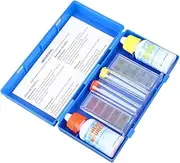 Parliky Swimming Pool Testing Kit by 1 Set Pool Test Reagent for Water Spa Water Test