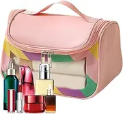 [Generic] Clear Toiletry Bags for Traveling | Toiletry Bag Waterproof Clear Organizer Bags,Visible Make Up Case, Colorful Travel Toiletry Bag for Summer Beach, Gym Shower