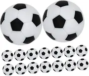 Generic 16Pcs Foosball Balls Replacement Mini Soccer Balls for Tabletop Foosball Games HIPS Material for Enhanced Reflexes and Coordination for