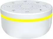 Snblzhef Sleep White Noise Portable Sound Machine for Adults Kids Baby, with 30 Soothing Sounds,5 Color Night Light,3 Timer