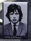 Mick Jagger Mugshot 2" X 3" Fridge / Locker Magnet.