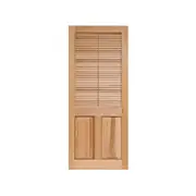 Parkwood 1000 x 1000 x 35mm Cedar Louvre Open Stain Door