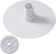 Skimmer Vacuum Plate Adapter, Pool Vacuum Plate Skim - Pool Skimmer Cover Adapter Skim Vacuum Plate - Oil Skimmer, Pool Replacement Lid for Pool and Underground Pool