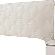 Bedside Headboard-Cover Bed Head Cover High Stretch Velvet Dustproof Bed Headboards Slipcover Modern Elastic Bedspread for Single Double King Bed Head Back Protector
