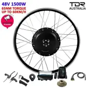 In Australia Stock Ebike 48V 1500W EBike Conversion Kit for Rear Wheel 27.5 inch