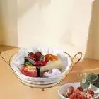Bread Basket Storage Container Table Centerpiece Durable Snacks Box Fruit Basket