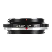 K&F Concept Lens Adapter fr Contax/Yashica Lens to Fuji GFX Medium Format Camera