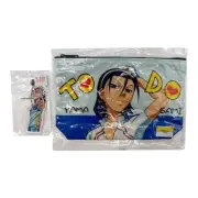 NIP Bandai Todo Jinpachi Weak Pedal Pencil Pouch & Yowamushi Chain Manga Anime