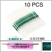 10pcs`3A BMS protection board for 1S 3.7V 18650 Li-ion lithium battery cell