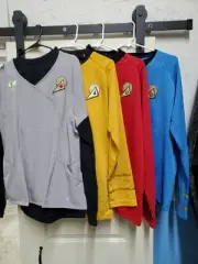 Custom Made Original Series Star Trek Uniforms USS Excalibur