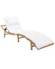 Safavieh Colley Outdoor Natural Sunlounger