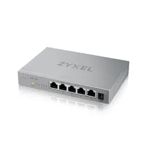 Zyxel合勤 5埠2.5G無網管Multi Gigabit交換器 MG-105(金屬殼)