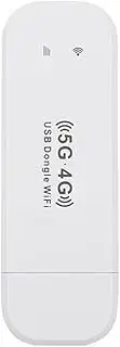 Portable WiFi USB Modem Stick Portable Wireless WiFi Smart Router Compact Size High Speed Internet Connection WiFi Dongle 4G Card Router for Laptops UMPC MID Devices A