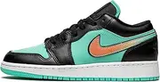 [Jordan] Nike 1 Low Tropical Twist Grade School Kids GS CV9844-301 (Numeric_4) Black