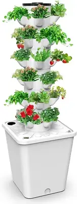 Sjzx Hydroponics Growing System,Indoor Smart Garden,Nursery Germination Kit Incl