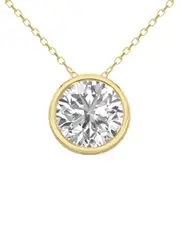 14K 1.50 ct. tw. Lab-Grown Diamond Necklace