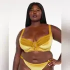 Savage x fenty VELVET VIXEN LACE-UP BRA 38DD