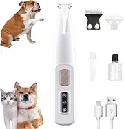 Doggy Kings Trimmer, Doggykings 3 in 1 Electric Dog Trimmer, Paw Trimmers for Dogs, Rechargeable Waterproof Low Noise Pet Shaver for Paws, Ears, Face, Rump (1PC)