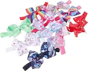 [JOINPAYA] Set of 10 Baby Hair Bands Christmas Newborn Headband Elastic Headband for Baby Girl