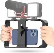 ULANZI U Rig Pro Smartphone Video Rig, Filmmaking Case, Phone Stabilizer Grip Tripod Mount for iPhone Xs XS Max XR X 8 Plus Samsung