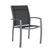 Hartman Graphite / Abyss Aluminium Seaspray Dining Chair