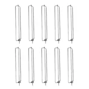 Stainless Steel Skewers Metal Skewers Grilling Tool Suitable for Outdoor Grills