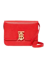 Burberry Small Grainy Leather TB Bag
