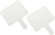 BUTIFULSIC 2pcs Answer Board White Boards for Students Double-Sided Whiteboard Interactive Whiteboard Magnetic White Board Teaching Aid Writing Whiteboard School Supplies Melamine Handheld