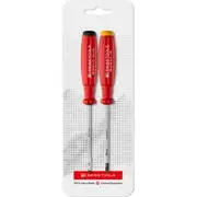 PB SWISS 1xsl 1mm, 1xph0, Softgrip Screwdriver Set - 2 Piece 8260.CN