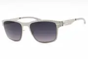 IC! Berlin HERZBERGE GRID M1527 001 Chrome Light Grey/Grey Gradient 54-21-145...