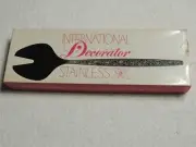 1970 Vintage Stainless Steel Salad Serving Set Made in Japan in original box