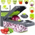 Vegetable Cutter, Multifunctional use for - Onion Chopper, Mandoline Slicer, ...