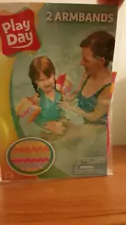 Play Day Toddler Pool Floats Armbands Ages 3-6 NIP