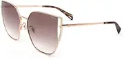 [Police] SPLL38M 08FC SHINY COPPER GOLD 57/16/140 Women's Sunglasses, 08fc Shiny Copper Gold, 57/16/140