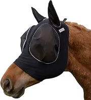 Derby Originals Safety Reflective Bug Eye UV-Blocker Soft Mesh Lycra Horse Fly Mask
