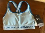Under Armour Women’s Crossback Mid Impact Sports Bra - XS 30A 30B 32A 32AA 32B