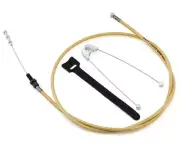 Odyssey Linear Quik Slic-Kable Brake Cable (Gold Mesh) (Adjustable)
